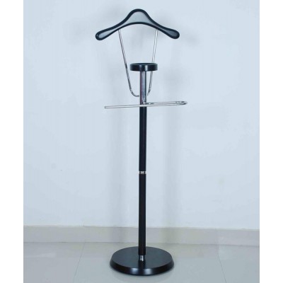 Wooden Hotel Room Walnut valet stand