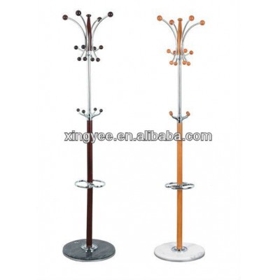 Free standing coat hanger hook stand coat rack