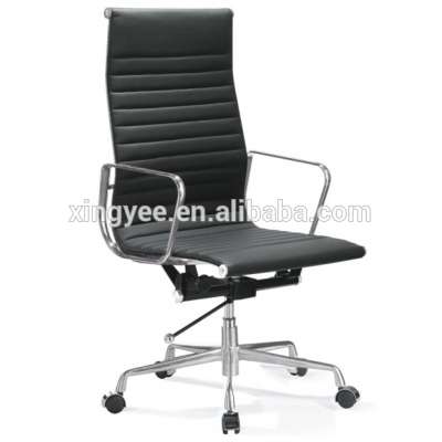 Luxury PU genuine leather ergonomic computer chair modern furniture swivel chairs Classic design office chair replica